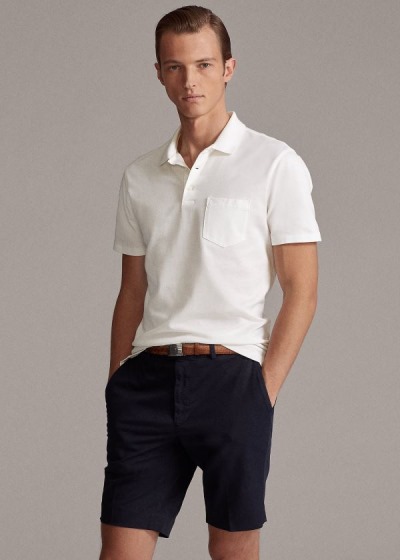 Men's Ralph Lauren Slim Fit Stretch Chino Shorts | 157983DRG